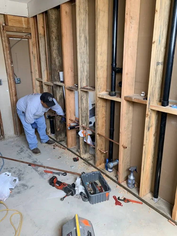 Commercial rough-in plumbing for Commercial Plumbing in Maumelle